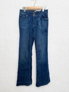 Paige Hidden Hills Jeans 30 Low Rise Bootcut Flare Y2K
